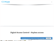 Tablet Screenshot of conlan.eu